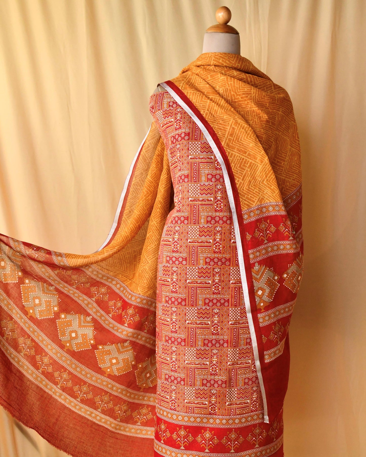 Pure Linen Unstitched Suit