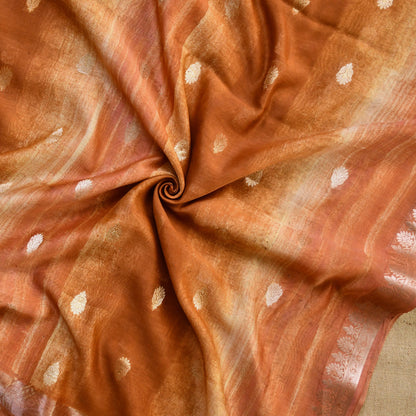 Pure Banarasi Chanderi Silk Unstitched Suit