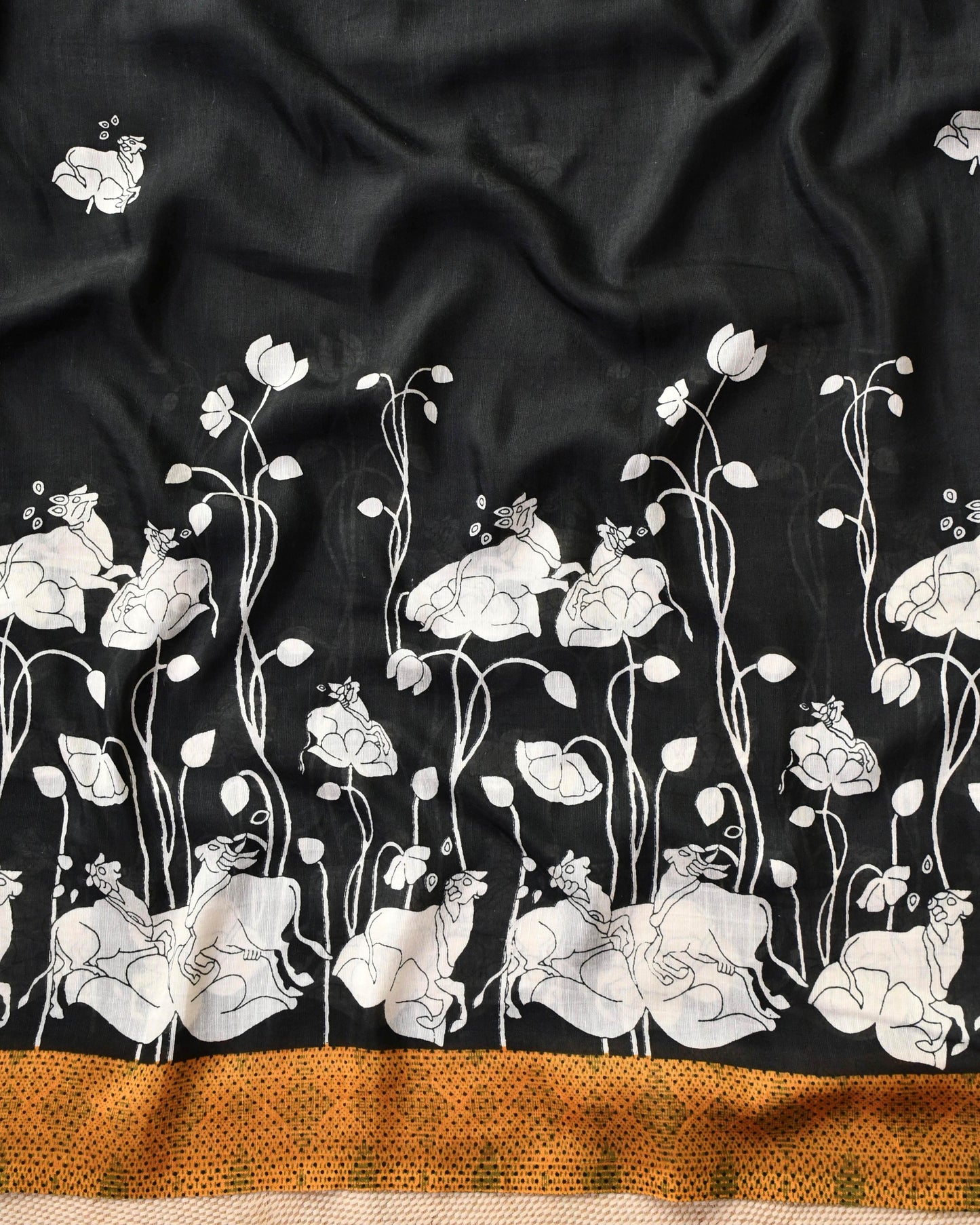 Pure Linen Unstitched Suit Set