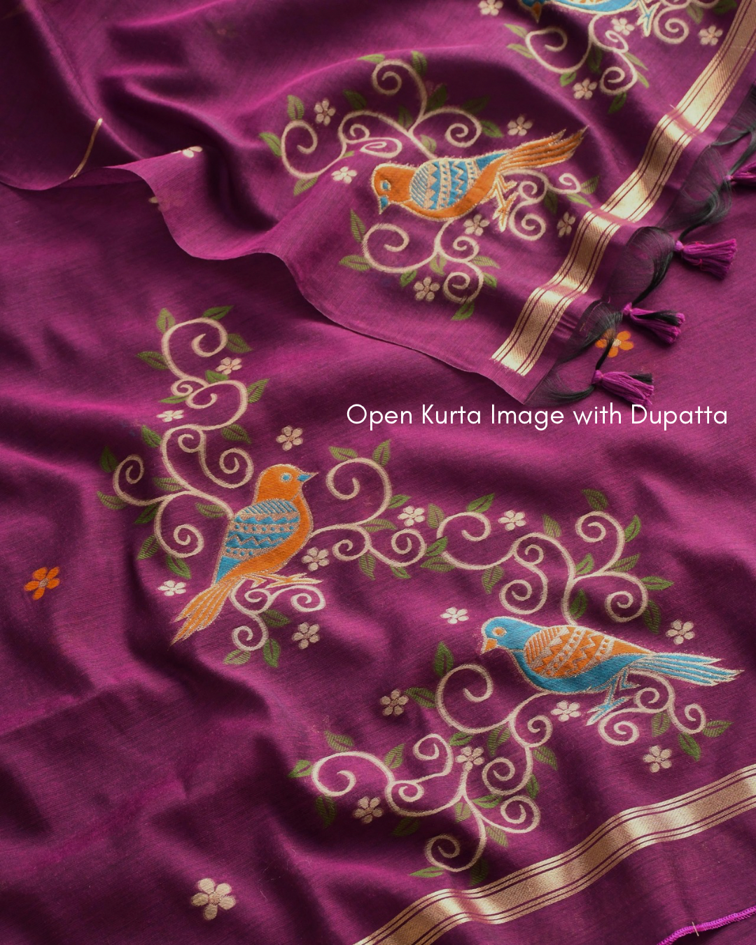 Jamdani Weaving Unstitched Suit Set