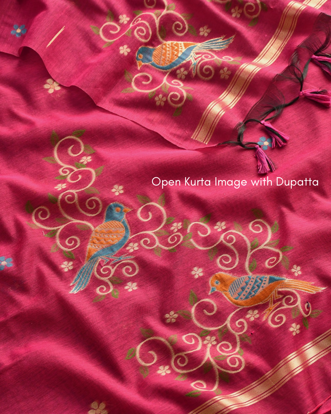 Jamdani Weaving Unstitched Suit Set