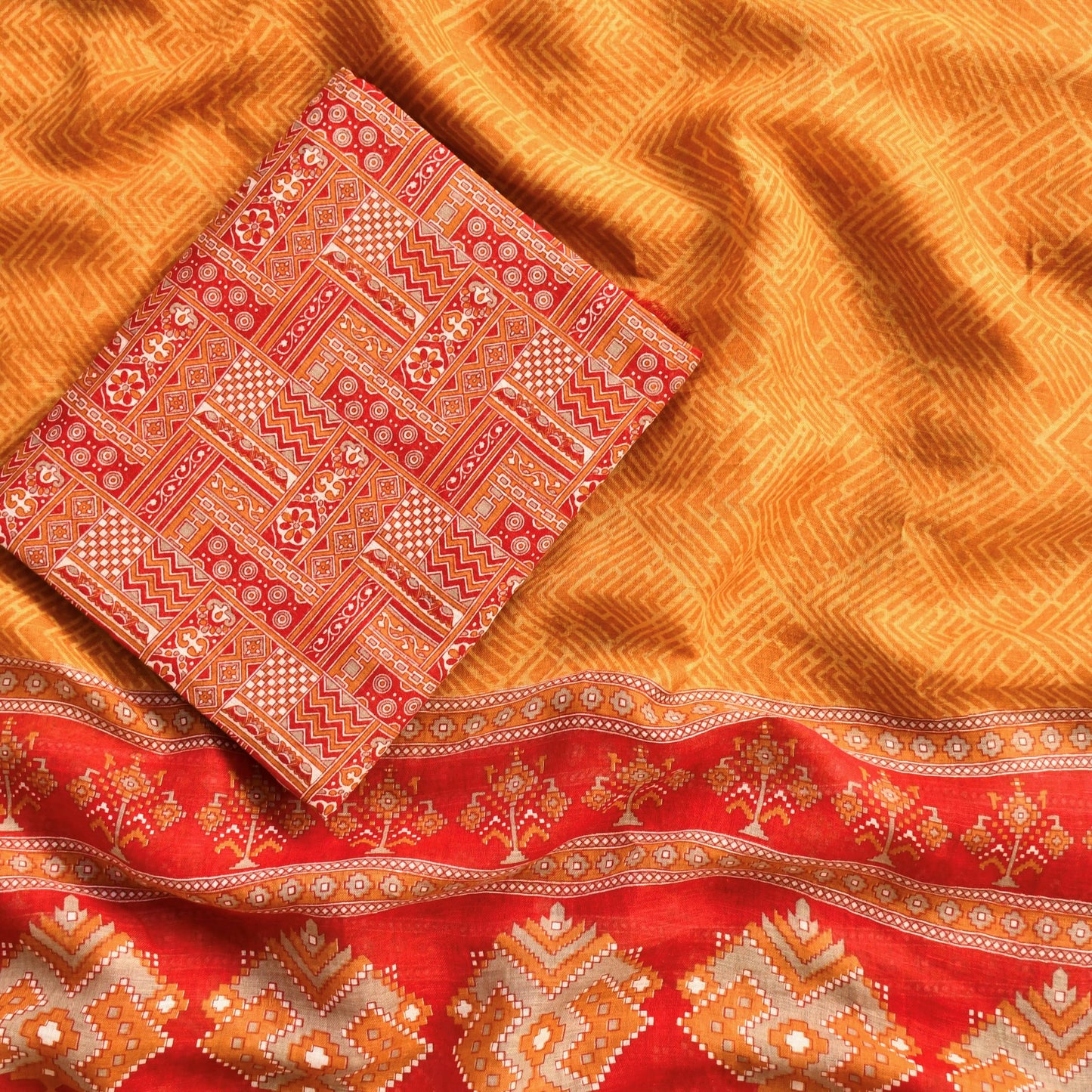 Pure Linen Unstitched Suit