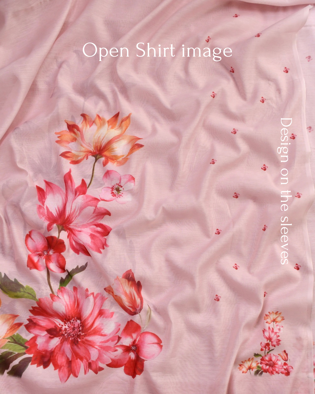 Pure Mul Chanderi Floral unstitched Suit