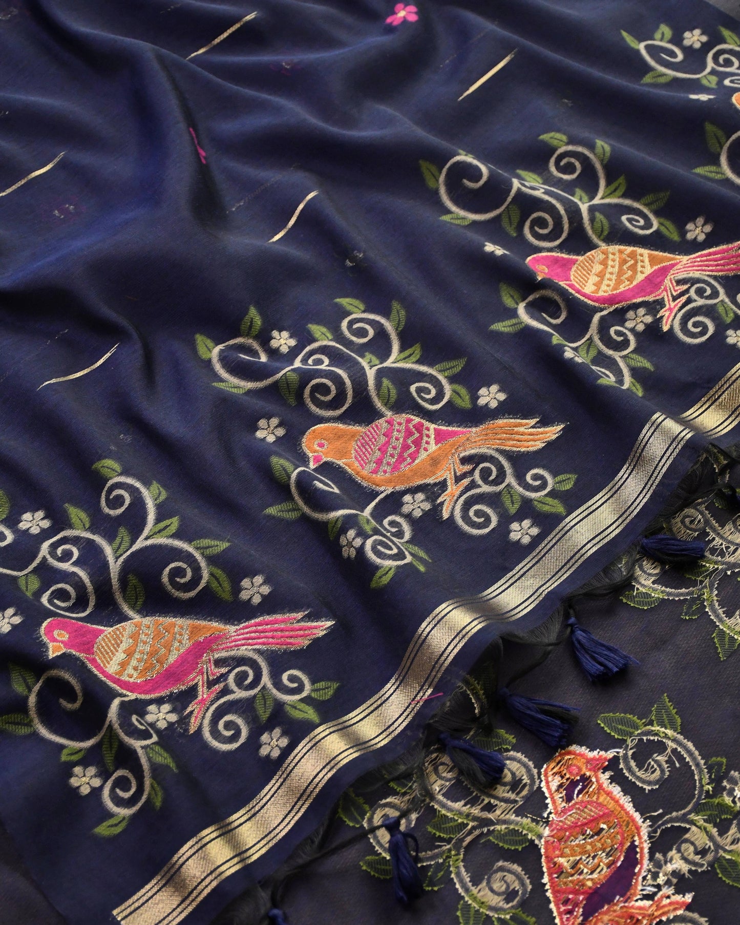 Jamdani Weaving Unstitched Suit Set