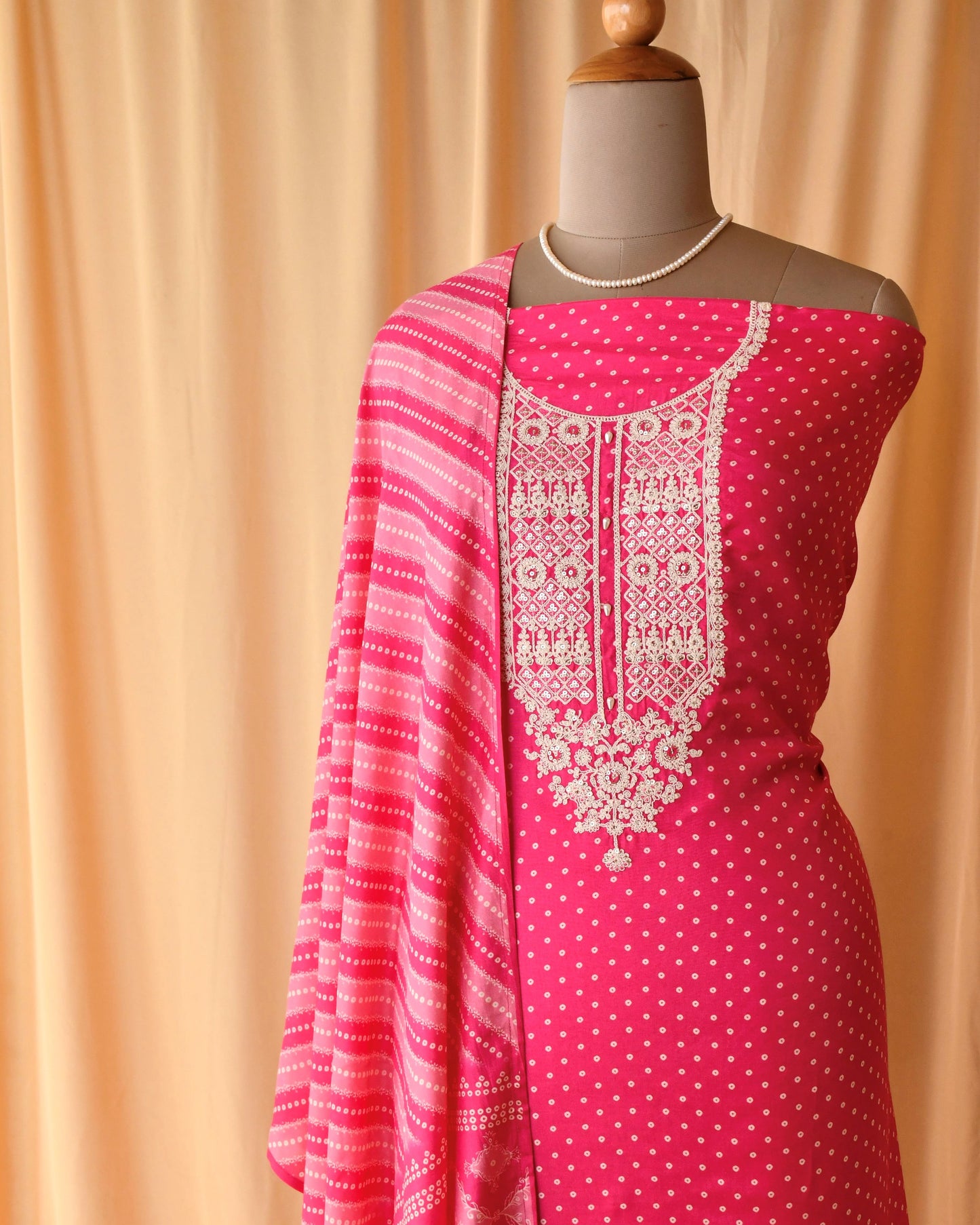 Pure Muslin Unstitched suit
