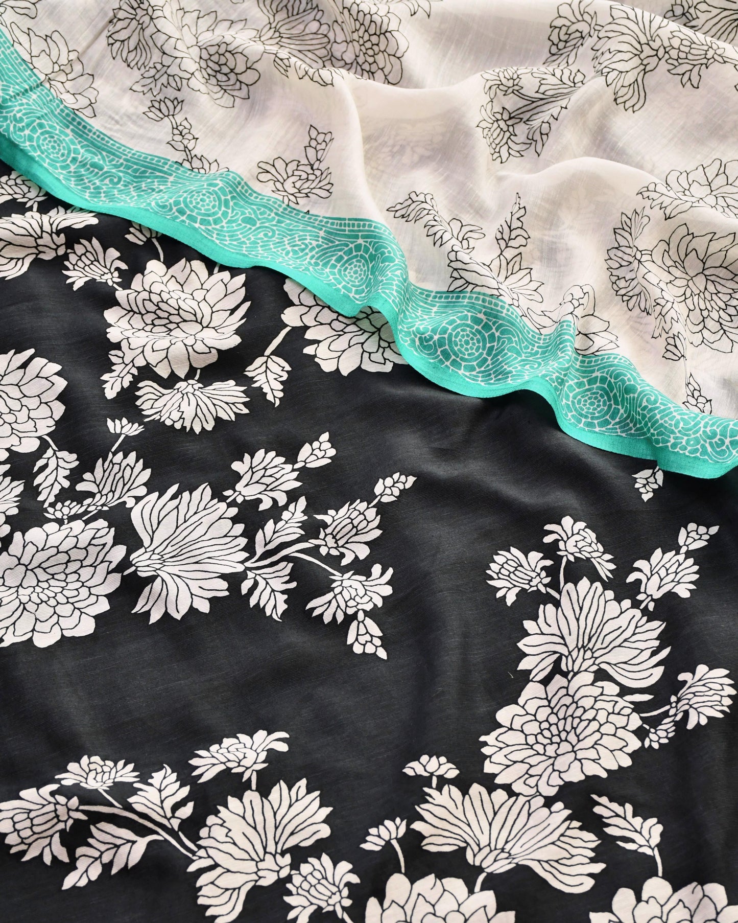 Pure Linen Unstitched Suit Set