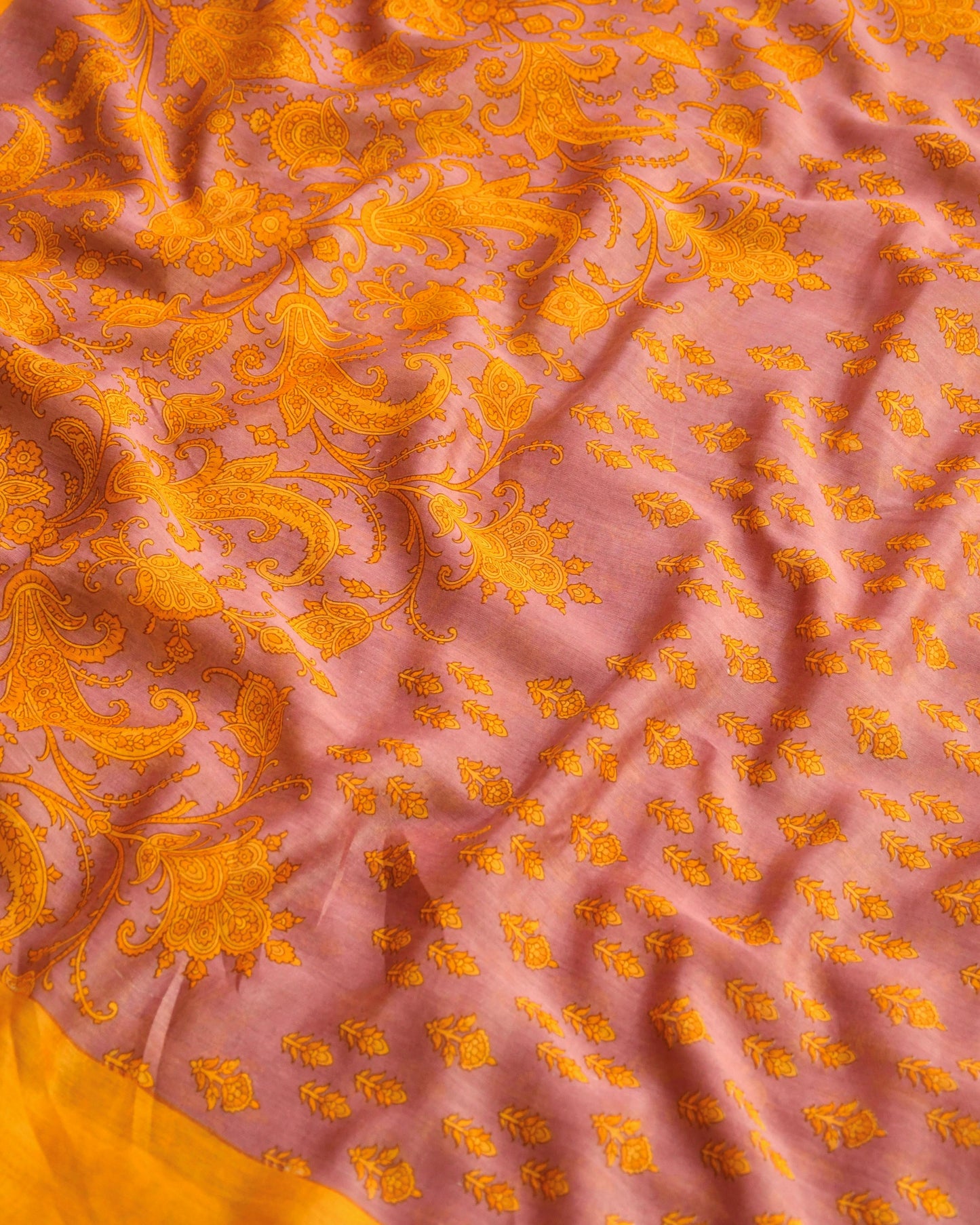Pure Maheshwari silk Unstitched Suit