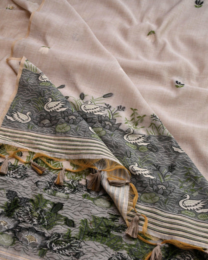 Exquisite Jamdani Handwoven Unstitched Suit Sets | Pastel Collection