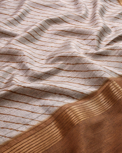 Pure Tussar Silk Unstitched Suit