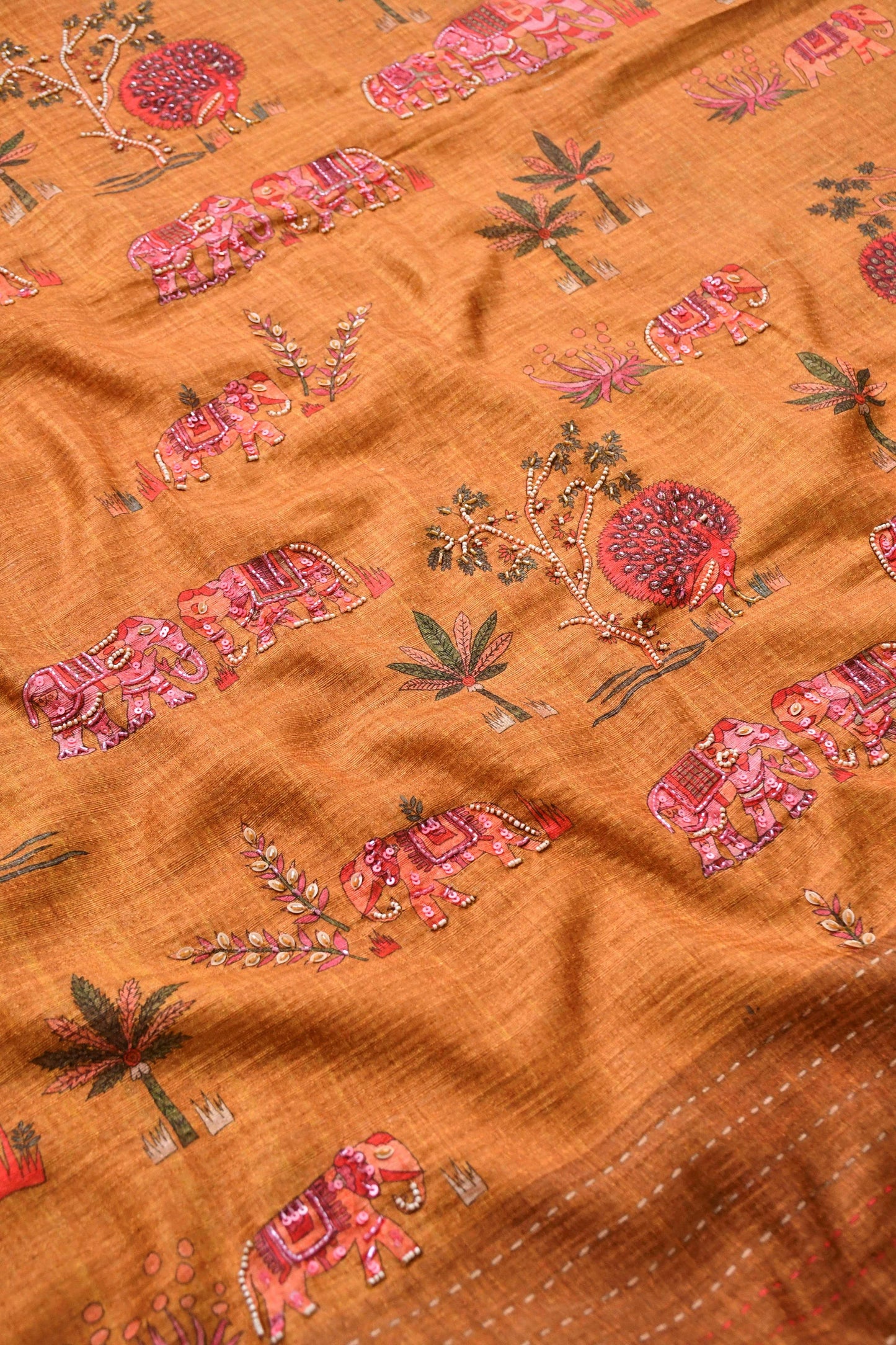 Pure Bhagalpuri Silk Unstitched Suit