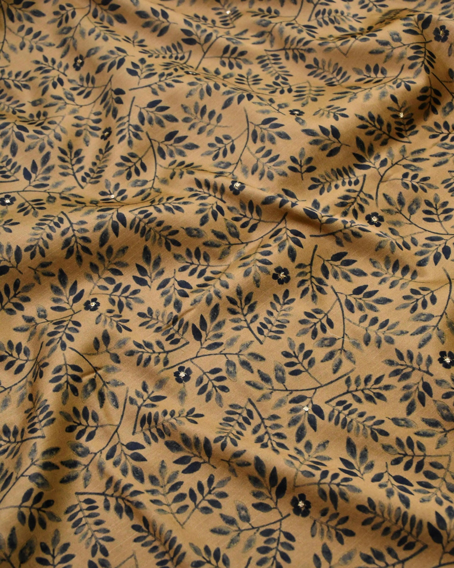 Pure Chanderi SIlk Unstitched Suit Set