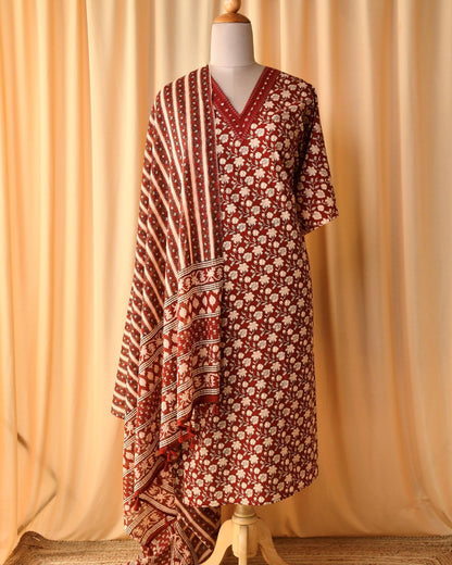 Mul Cotton Unstitched  Suit Sets