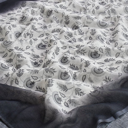 Cotton Pearl Work Unstitched Suit