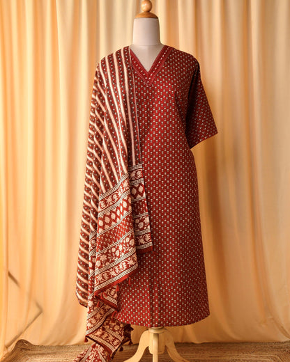 Mul Cotton Unstitched  Suit Sets