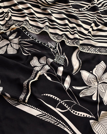Pure Muslin Unstitched suit