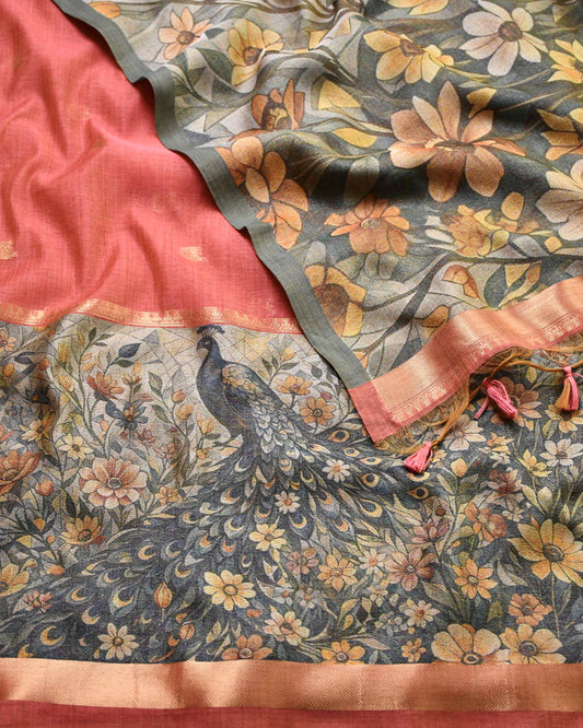 Banarasi Silk Weaving Unstitched Suit Set