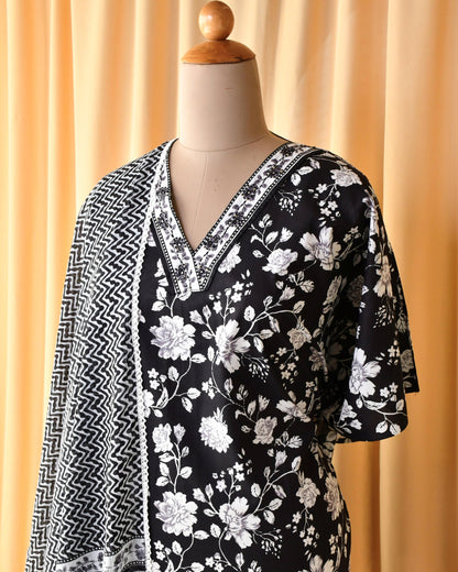 Mul Cotton Unstitched  Suit Sets