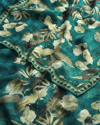 Pure Organza Unstitched Suit