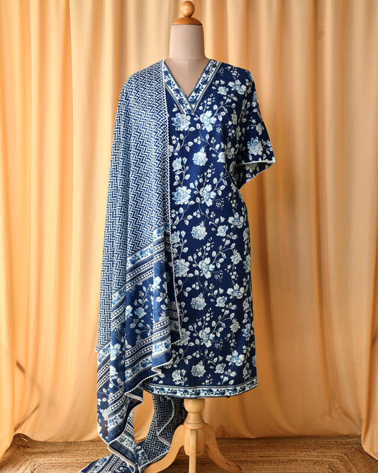 Mul Cotton Unstitched  Suit Sets