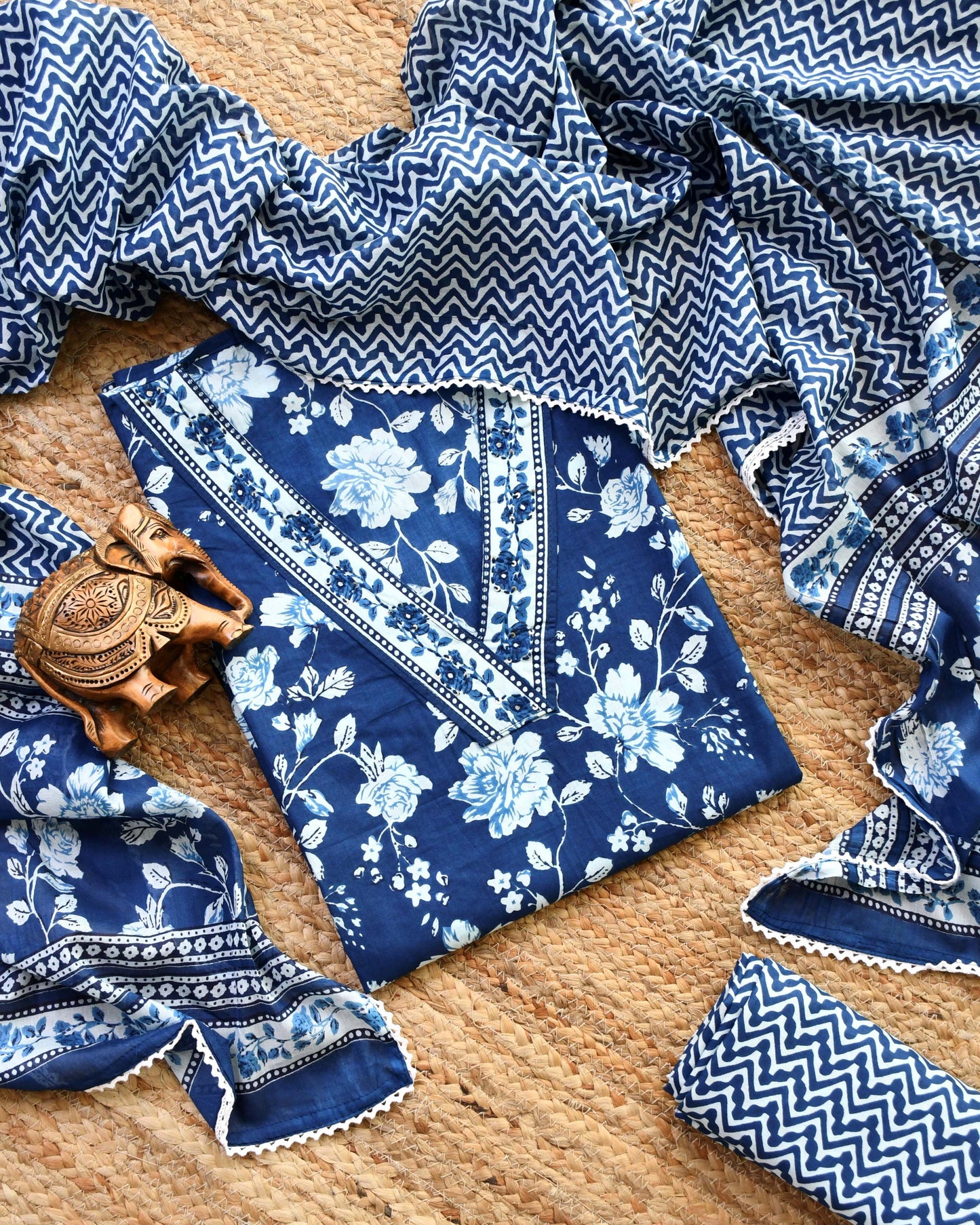 Mul Cotton Unstitched  Suit Sets