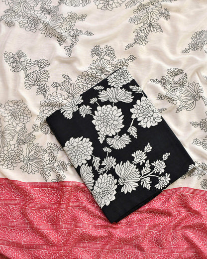 Pure Linen Unstitched Suit Set