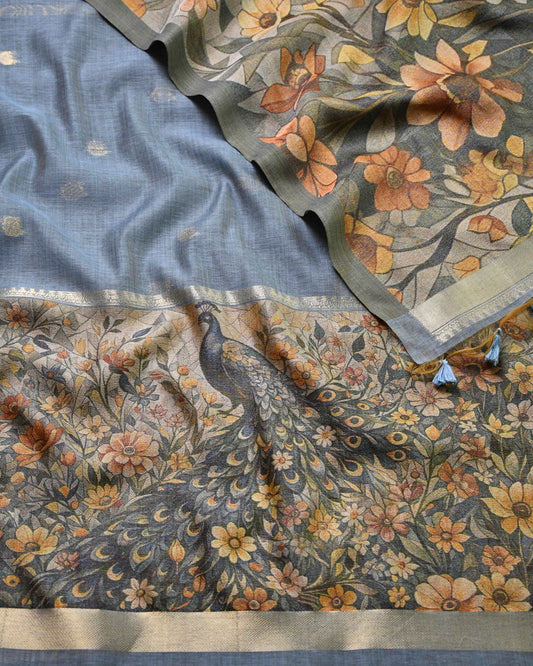 Banarasi Silk Weaving Unstitched Suit Set