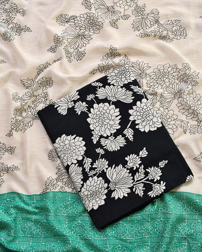 Pure Linen Unstitched Suit Set