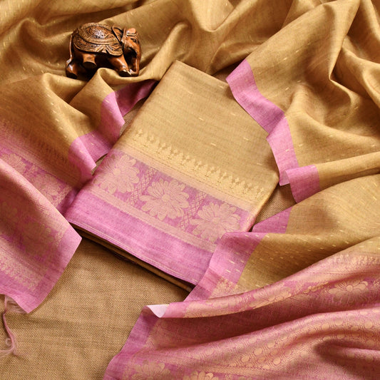 Regal Banarasi Unstitched Suit Set
