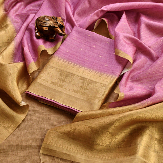 Regal Banarasi Unstitched Suit Set