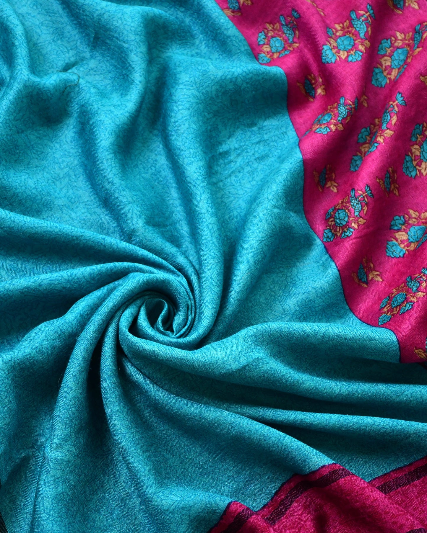 Pure Pashmina Unstitched Suit