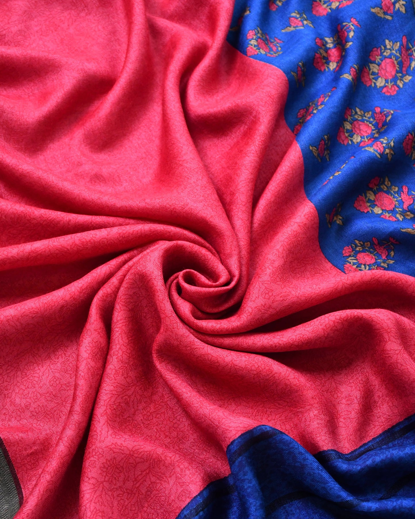 Pure Pashmina Unstitched Suit